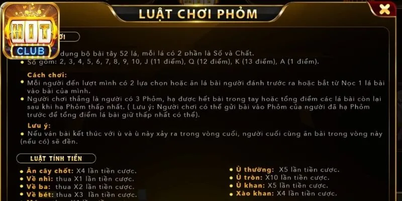 Quy trình luân chuyển các lá bài tây